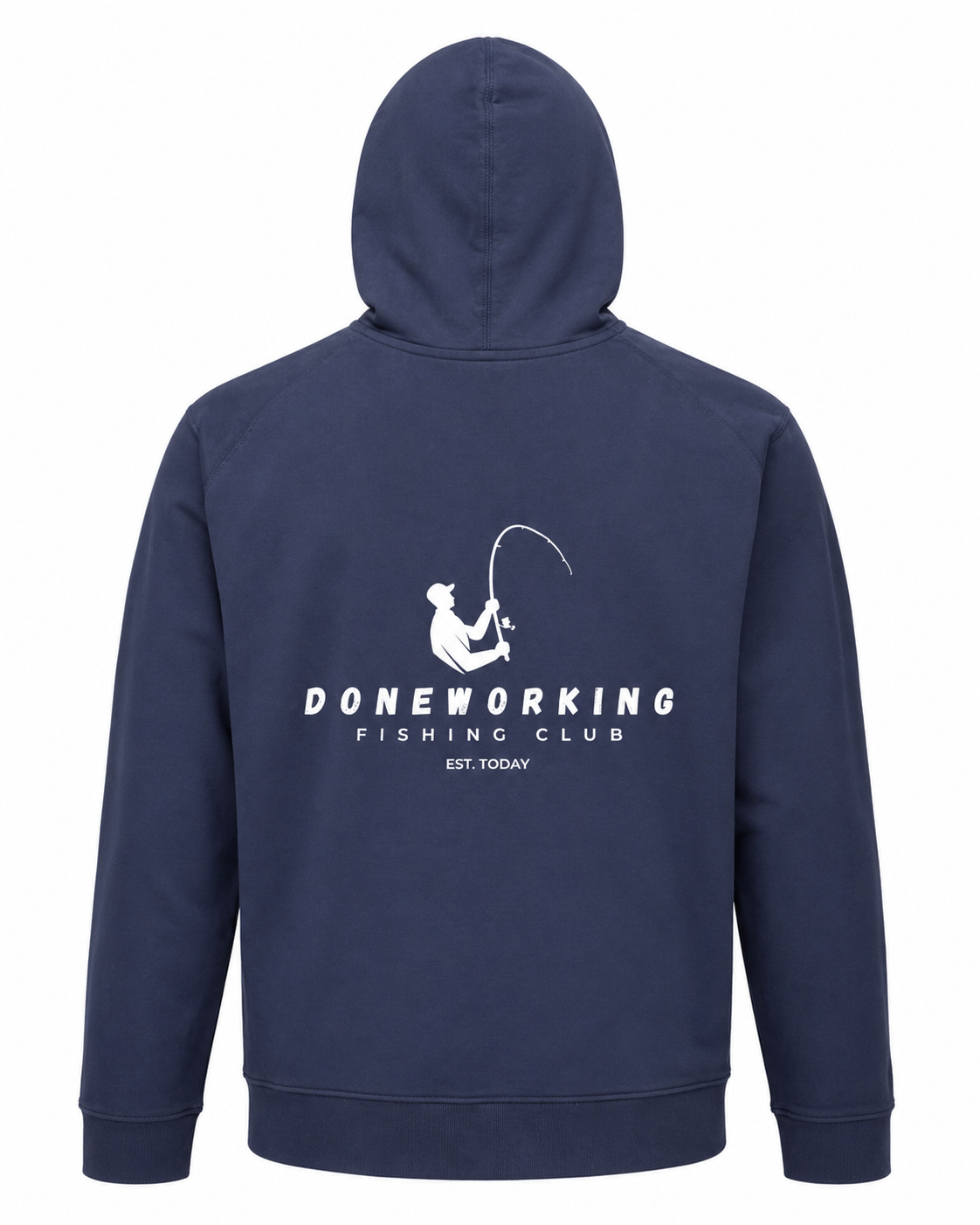 Doneworking Fishing Club - 100% Organic French Cotton Terry Hoodie
