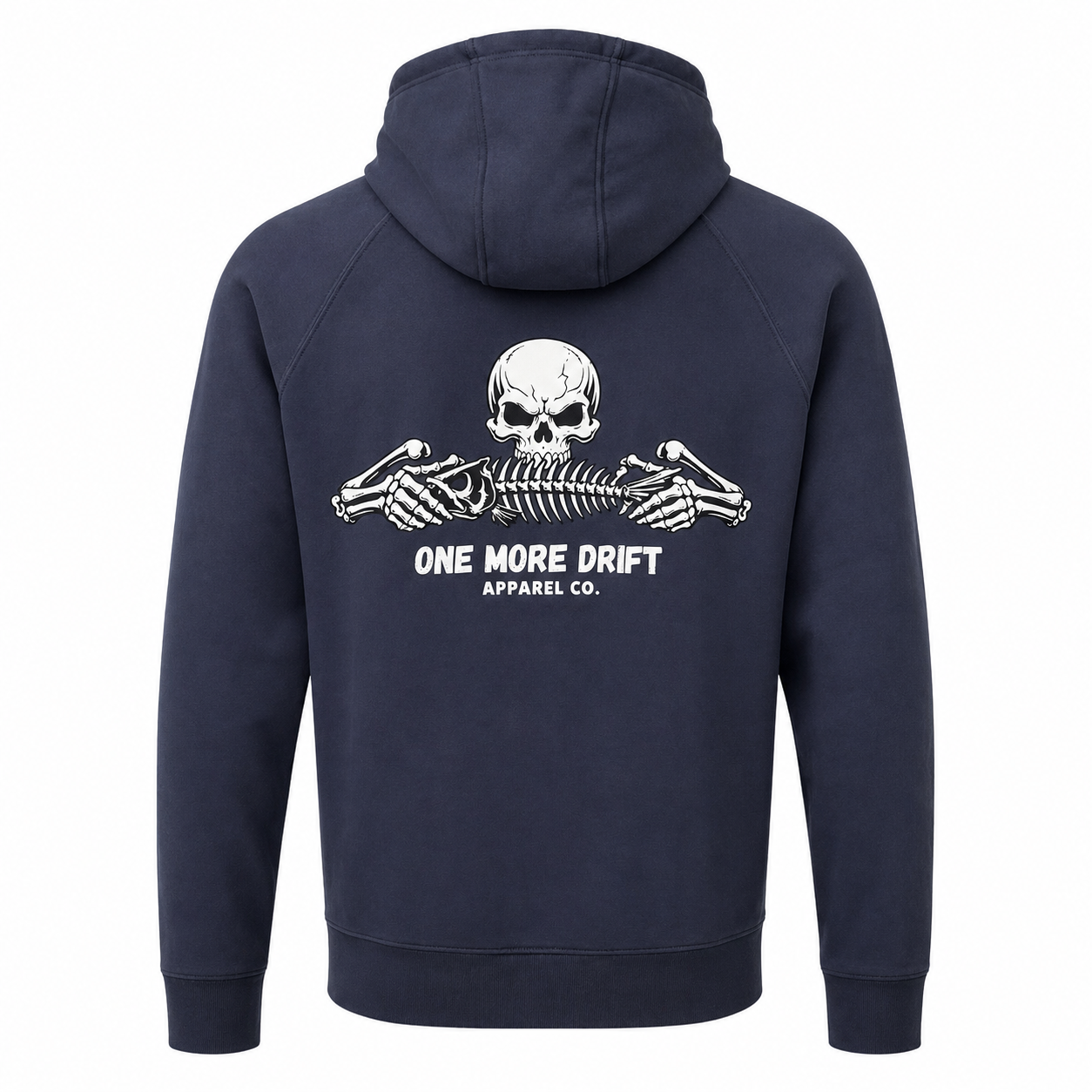 Skull & Fishbones- 100% Organic French Cotton Terry Hoodie