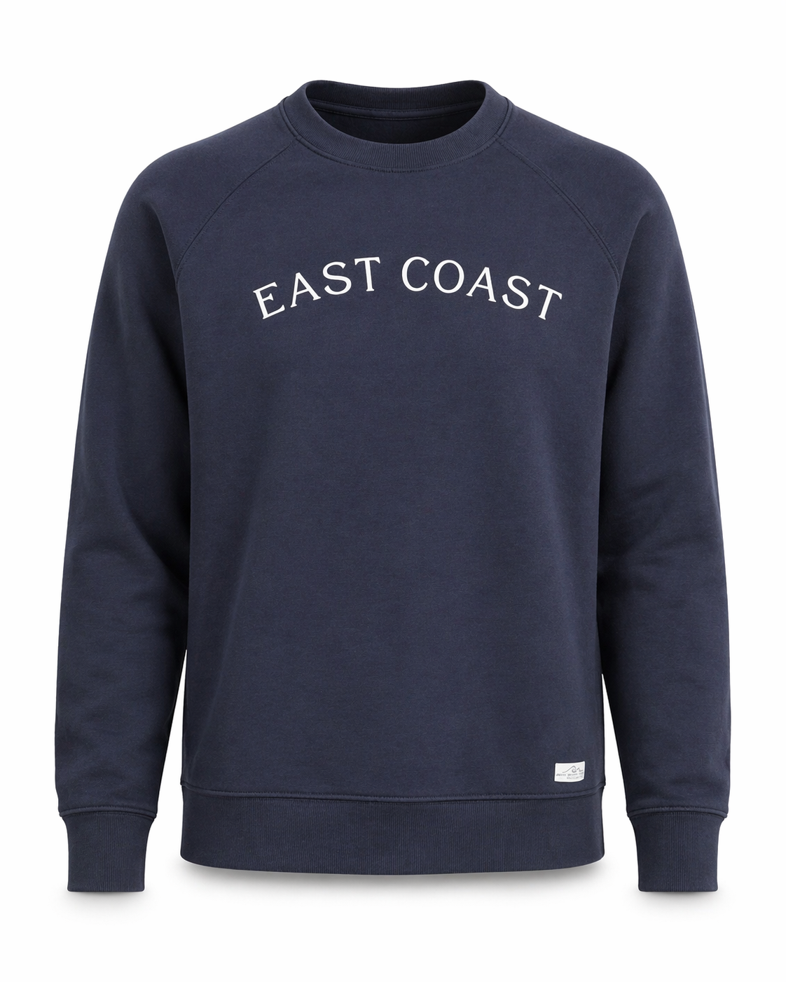 East Coast- 100% Organic French Cotton Terry Crew Neck