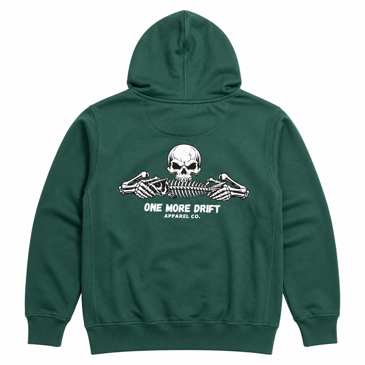 Skull & Fishbones- 100% Organic French Cotton Terry Hoodie